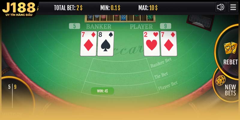 Tìm hiểu luật Baccarat chơi như thế nào